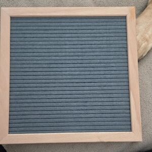 Wood Framed Letter Board
